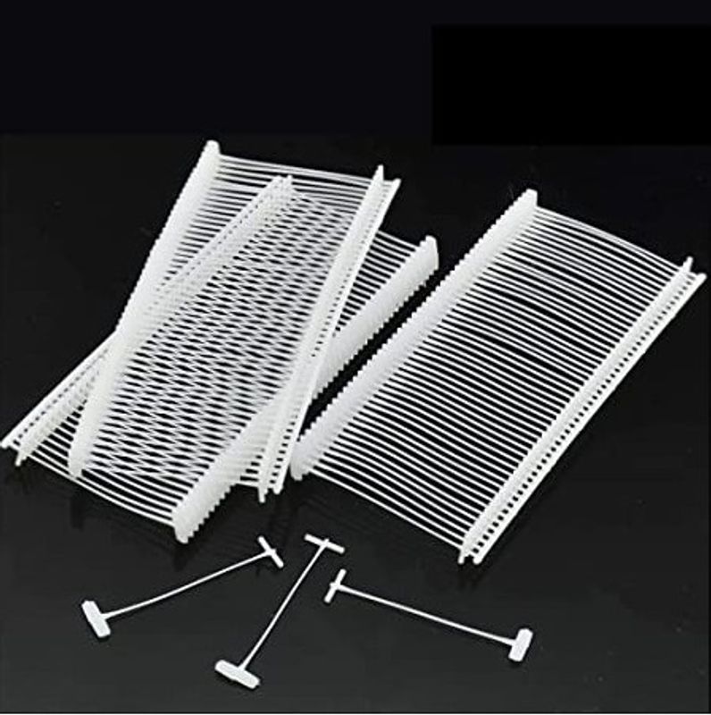 Plasthemper 50 mm Fine Fabric Hvit – 5000 stk til Festepistol 
